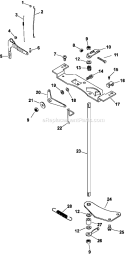 Page F Diagram and Parts List for CV23-75545  Kohler Engine