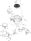 Page A Diagram and Parts List for CV23-75559  Kohler Engine