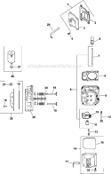 Page G Diagram and Parts List for CV23-75559  Kohler Engine