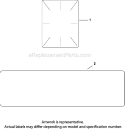 Decals Diagram and Parts List for CV23-75567  Kohler Engine