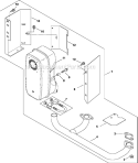 Exhaust Diagram and Parts List for CV23-75567  Kohler Engine