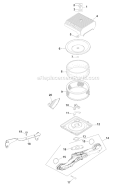 Page A Diagram and Parts List for CV23-75569  Kohler Engine