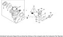 Exhaust 11-24-67 Diagram and Parts List for CV23-75570  Kohler Engine