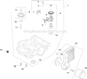 Page L Diagram and Parts List for CV23-75572  Kohler Engine