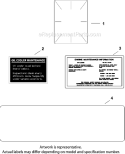 Page E Diagram and Parts List for CV23-75573  Kohler Engine
