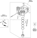 Page K Diagram and Parts List for CV23-75579  Kohler Engine