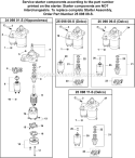 Page N Diagram and Parts List for CV23-75579  Kohler Engine
