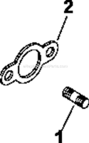 Page G Diagram and Parts List for CV23-75579  Kohler Engine