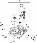 Page L Diagram and Parts List for CV23-75581  Kohler Engine