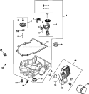 Page K Diagram and Parts List for CV23-75588  Kohler Engine