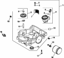 Page K Diagram and Parts List for CV23-75600  Kohler Engine