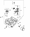 Page K Diagram and Parts List for CV20-65611  Kohler Engine