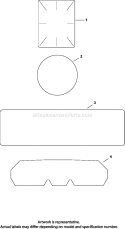 Page E Diagram and Parts List for CV22-75597  Kohler Engine
