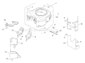 Page B Diagram and Parts List for CV23S-75523  Kohler Engine