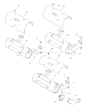 Page H Diagram and Parts List for CV23S-75523  Kohler Engine