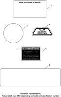 Page E Diagram and Parts List for CV25-69516  Kohler Engine