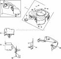 Page B Diagram and Parts List for CV23-75577  Kohler Engine