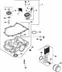 Page L Diagram and Parts List for CV25-69544  Kohler Engine