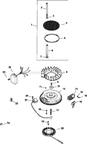 Page J Diagram and Parts List for CH25-68645  Kohler Engine