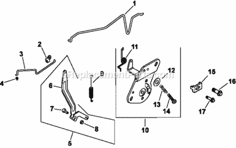 Engine_Controls9-27-15 Diagram and Parts List for CV430-0011  Kohler Engine