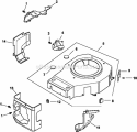 Page B Diagram and Parts List for CV13-21534  Kohler Engine