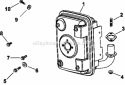 Page G Diagram and Parts List for CV460-26501  Kohler Engine