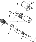 Page M Diagram and Parts List for CH15-44522  Kohler Engine