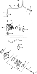 Page H Diagram and Parts List for CV460-26505  Kohler Engine