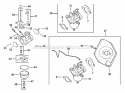 Page G Diagram and Parts List for CH125-1920  Kohler Engine