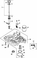 Page R Diagram and Parts List for CV15-41610  Kohler Engine