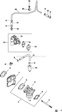Page H Diagram and Parts List for CV490-27510  Kohler Engine