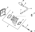 Page H Diagram and Parts List for CV490-27507  Kohler Engine