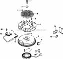 Page J Diagram and Parts List for CV490-27541  Kohler Engine