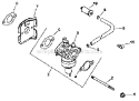 Part Location Diagram of 12853118-S Kohler Kit: Carburetor