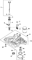 Page K Diagram and Parts List for CV491-27509  Kohler Engine