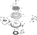 Page J Diagram and Parts List for CV492-27516  Kohler Engine