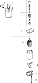 Page L Diagram and Parts List for CV492-27518  Kohler Engine