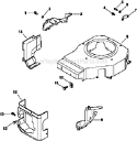 Page B Diagram and Parts List for CV492-27518  Kohler Engine