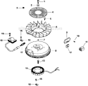 Page J Diagram and Parts List for CV492-27525  Kohler Engine