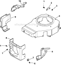 Page B Diagram and Parts List for CV492-27525  Kohler Engine