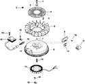 Page J Diagram and Parts List for CV492-27531  Kohler Engine