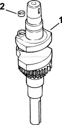Page D Diagram and Parts List for CV492-27534  Kohler Engine