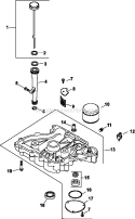 Page L Diagram and Parts List for CV492-27544  Kohler Engine