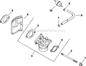 Page H Diagram and Parts List for CV493-27512  Kohler Engine