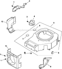Page B Diagram and Parts List for CV493-27513  Kohler Engine