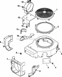 Page B Diagram and Parts List for CV493-27520  Kohler Engine