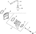 Page H Diagram and Parts List for CV493-27524  Kohler Engine
