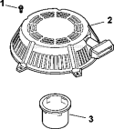 Page L Diagram and Parts List for CV493-27526  Kohler Engine