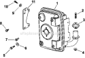Page G Diagram and Parts List for CV493-27526  Kohler Engine