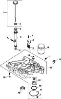 Page K Diagram and Parts List for CV15-41535  Kohler Engine